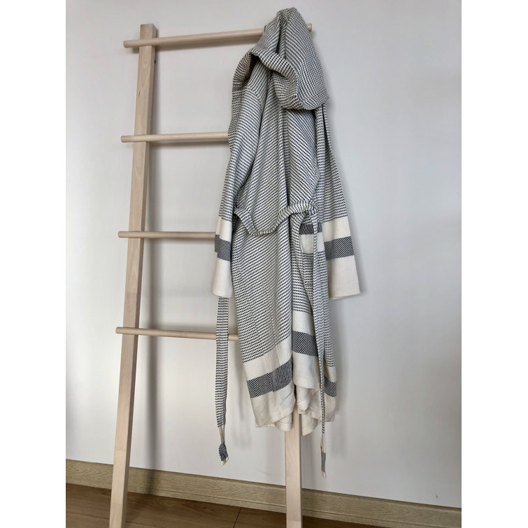 Olive&Linen Pixel 100 Turkish Cotton Waffle Bathrobe & Reviews